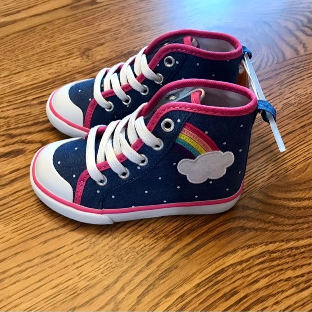 New Gymboree Rainbow Sneakers